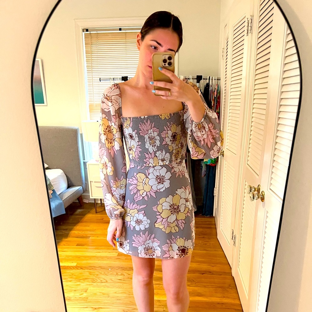 Artizia Wilfred mini floral dress